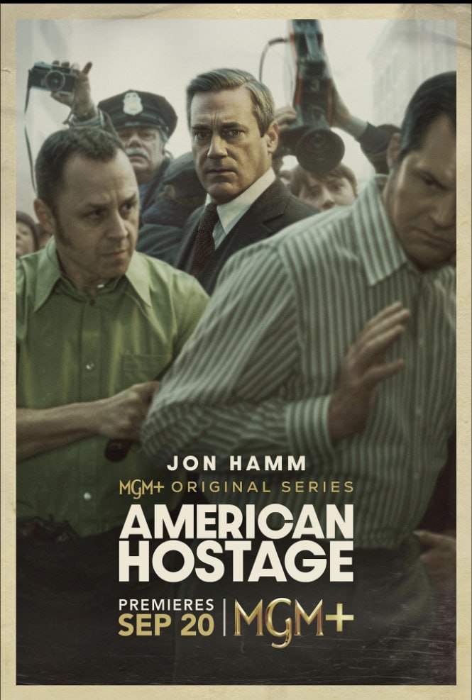 《American Hostage》2026最新资讯：乔恩·哈姆主演真实事件改编惊悚剧，9月20日MGM+上线